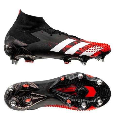 adidas predator 20+ sg mutator - schwarz/weiß/rot